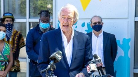 ‘Absolutely Essential’: Sen. Ed Markey Defends Trans Athletes in Girls’ Sports as ‘Correct Law,’ Sparks Backlash Over Fairness in Massachusetts Sen. Ed Markey tells a Massachusetts primary debate that allowing transgender athletes in girls sports is the “correct law” and “absolutely essential.” The clip is drawing sharp online reactions.