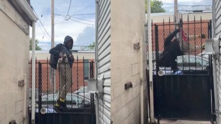 Maryland Thief Gets Instant Karma After Gate Tears Through His Pants While He Tries to Flee: ‘What a Clown’ A picture of Maryland thief.