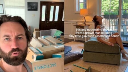 Texas Man Complains He Had To Assemble Expensive Couch, Company Mocks Him