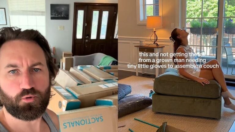 Texas Man Complains He Had To Assemble Expensive Couch, Company Mocks Him: ‘A Disgusting Response’ Texas Man Complains He Had To Assemble Expensive Couch, Company Mocks Him