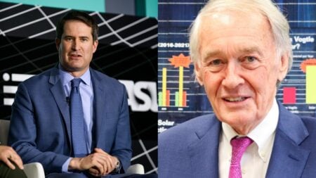 ‘This Is What Hypocrisy Looks Like’: Rep. Seth Moulton Attacks Sen. Ed Markey Over AI Stumble, Sparks Backlash in Massachusetts Primary Rep. Seth Moulton shared a CNN clip criticizing Sen. Ed Markey’s AI knowledge in the Massachusetts Senate primary, arguing leaders must understand the technology. Online replies quickly turned to questions about Moulton’s own tech investments.