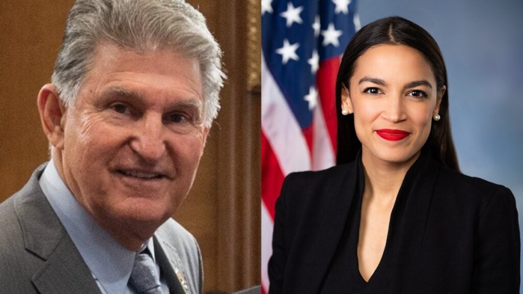 Former West Virginia Sen. Joe Manchin says he will “absolutely not” back Rep. Alexandria Ocasio-Cortez for president in 2028, adding he does not want her leading the country. The X clip has sparked online debate over his relevance.