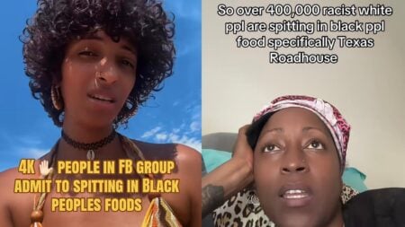 Black Community Calls Out Racist Texas Roadhouse White Servers After Allegedly Admitting to Spitting in Black Customers’ Food: ‘They Are Evil’ A picture related to Texas Roadhouse.