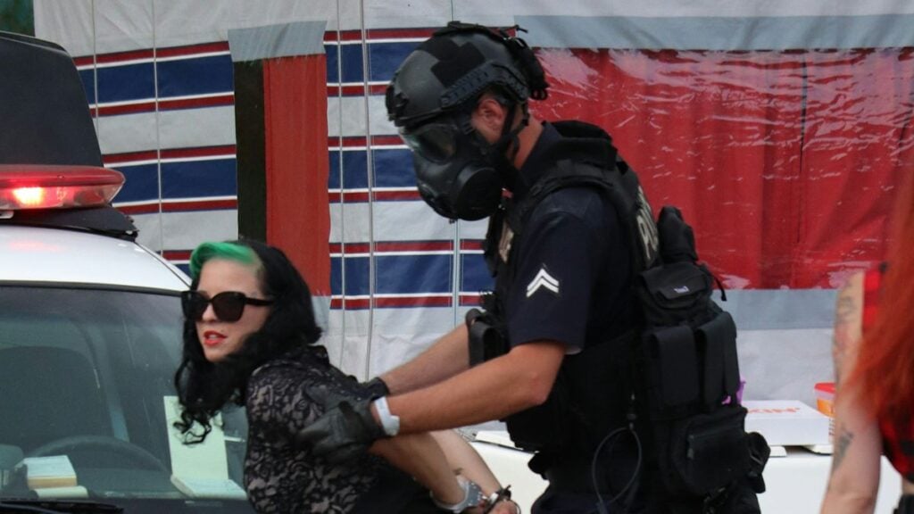 Woman Violently Tackled And Tazed Outside ICE Office In California Suffers Scary Injury: ‘It Went Straight Into My Bone’