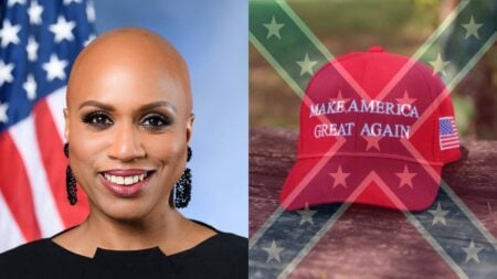 Massachusetts Ayanna Pressley MAGA confederacy