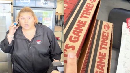 Delaware Pizza Hut Employee Crashes Out Over $3 When Customer is Given the Wrong Order: ‘Her Cussing at You – NAH!!’ Delaware Pizza Hut Employee Crashes Out Over $3 When Customer is Given the Wrong Order