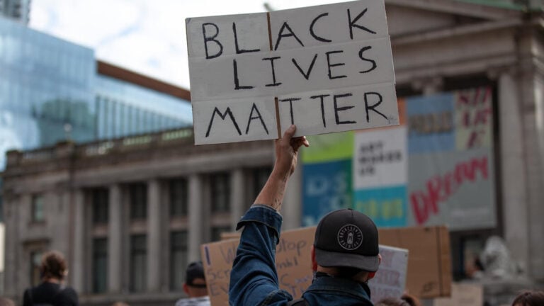 ‘Black Lives Don’t Matter’: California White Man Faces Backlash Over Comments to Black Activist in Heated Clash Black Lives Matter Activist Clashes With White Man