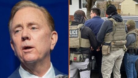 Residents Angry After Connecticut Governor Condemns ICE Enforcement Near Schools: ‘Get out of the way’ Residents Angry After Connecticut Governor Condemns ICE Enforcement Near Schools 'Get out of the way'