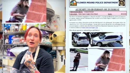 Texas Bakery Alarmed After Woman Scratches Slurs Into Cars: ‘Society Is WILD These Days!’ Texas Bakery Alarmed After Woman Scratches Slurs Into Cars: ‘Society Is WILD These Days!’