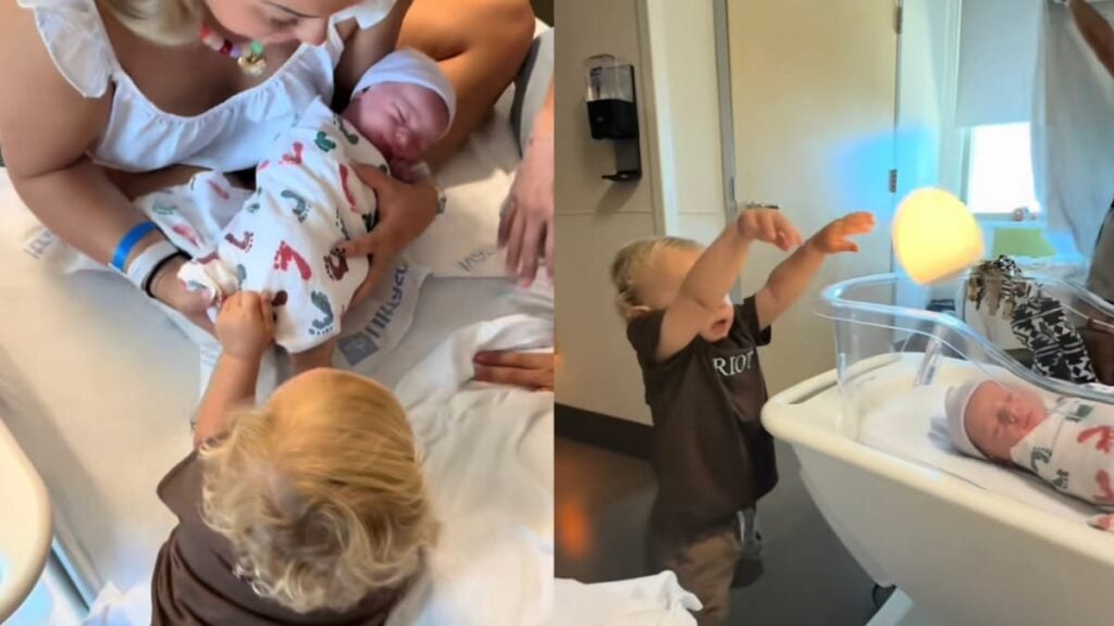 Arizona Parents Slammed After Letting Their Son Throw Lamp at Newborn Baby Sister: ‘Never Been More Disgusted in Someone Else’s Parenting’ A picture of Arizona parents.
