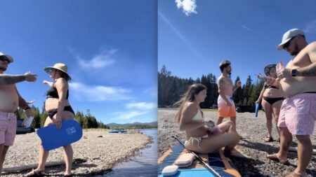 Oregon Karen Crashes Out Over Vacationers Flying Drone at Lake: ‘If She Doesn’t Want to Be Filmed, She Can Leave’ Oregon Karen Crashes Out Over Vacationers Flying Drone at Lake