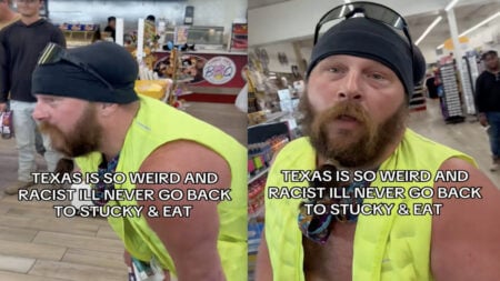 ‘I’m a Caucasian’: Texas Vacationer Confronts Upset Man Over Personal Space Issues Texas Vacationer Confronts ‘Racist’ Man Over Personal Space Issues