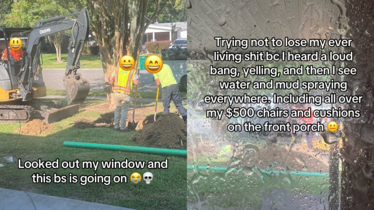 South Carolina Woman Looks Outside, Finds Stranger Digging up Her Yard: ‘Who Is Paying to Replace My Furniture’ South Carolina Woman Looks Outside, Finds Stranger Digging up Her Yard: ‘Who Is Paying to Replace My Furniture'