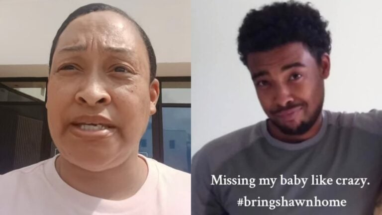 North Carolina Woman Searching for Missing Son Claims Police Threatened to Arrest Her If She Kept Looking Into Case: ‘That’s Because They Did It’ A picture of North Carolina woman and her son.