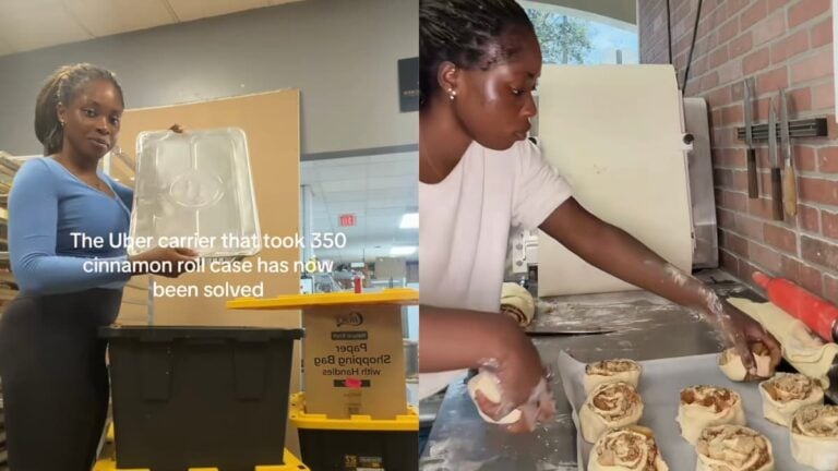 Florida Bakery Accuses Uber Driver of Stealing 400 Cinnamon Rolls, Then Learns ICE Detained Him: ‘You Did Nothing Wrong’ A picture at the Florida bakery.