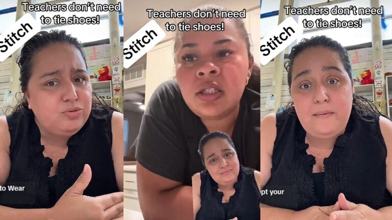 Virginia Mom Faces Backlash For Saying Its The Teacher's Job to Tie Her Kid's Shoes