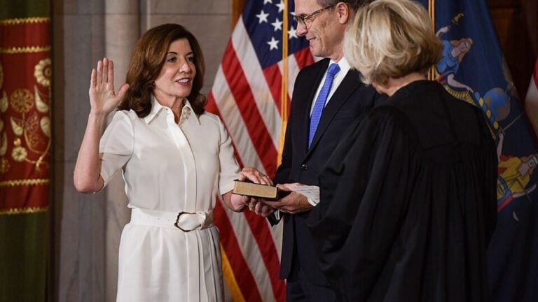 New York Gov. Kathy Hochul Faced Criticism Over Support for Muslim Community 'What is wrong with this woman'
