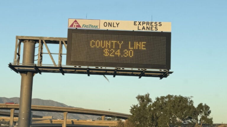 California Driver Hit With $24.30 Toll for Just 8 Miles on 91 Freeway