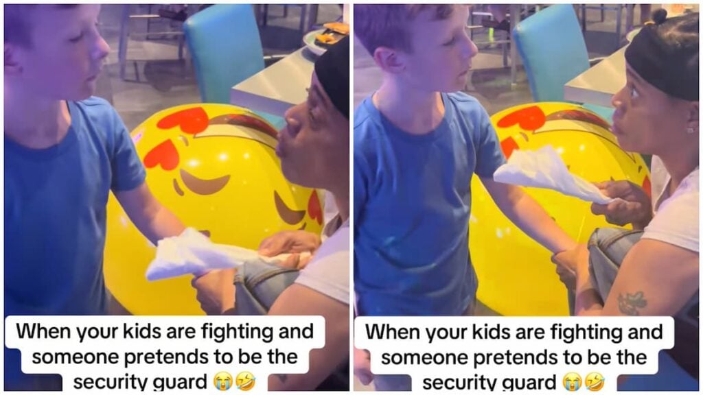 ‘Does She Do Birthday Parties?’: Pennsylvania Woman Pretends To Be Security To Reprimand Stranger’s Kid, Viewers Love Her Pennsylvania woman pretends to be a security guard