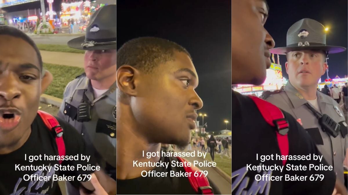 Internet Divided After Kentucky Cop Detains Black Man At Public Fair For ‘Disorderly Conduct’: ‘Nowadays, The Police Can Get Away With Anything’