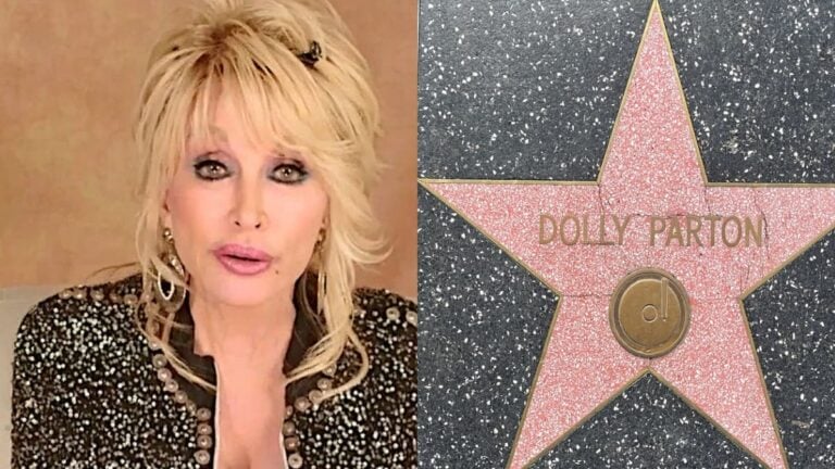 Outrage After Dolly Parton’s Hollywood Walk of Fame Star Is Vandalized in California Days After Her Death: ‘MAGA Without a Doubt’ A picture of Dolly Parton and her star in California.