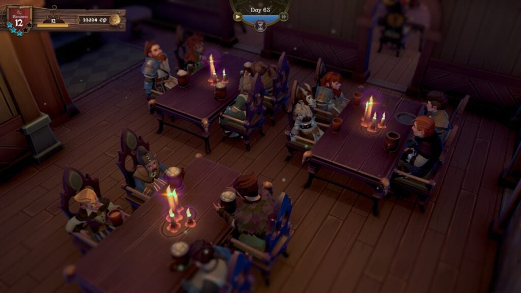 Dungeons & Dragons Long Rest Tavern gameplay