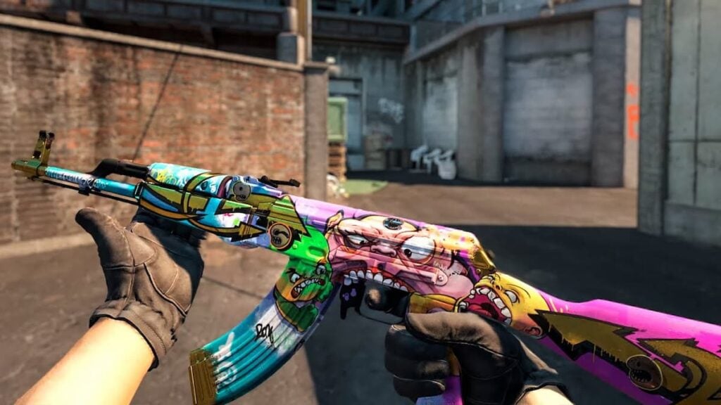 B the Monster AK47 in CS2