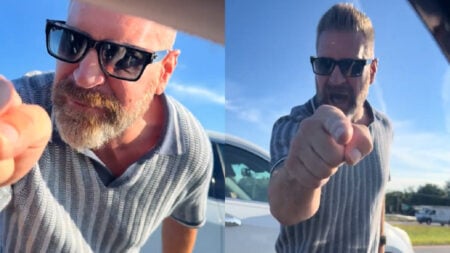 ‘Former cop. Makes sense’: Driver’s Road Rage Goes Viral, Viewers Band Together Online to Uncover Virginia Man’s Identity Virginia-Mans-Road-Rage-Goes-Viral-Viewers-Band-Together-Online-to-Uncover-Mans-Identity