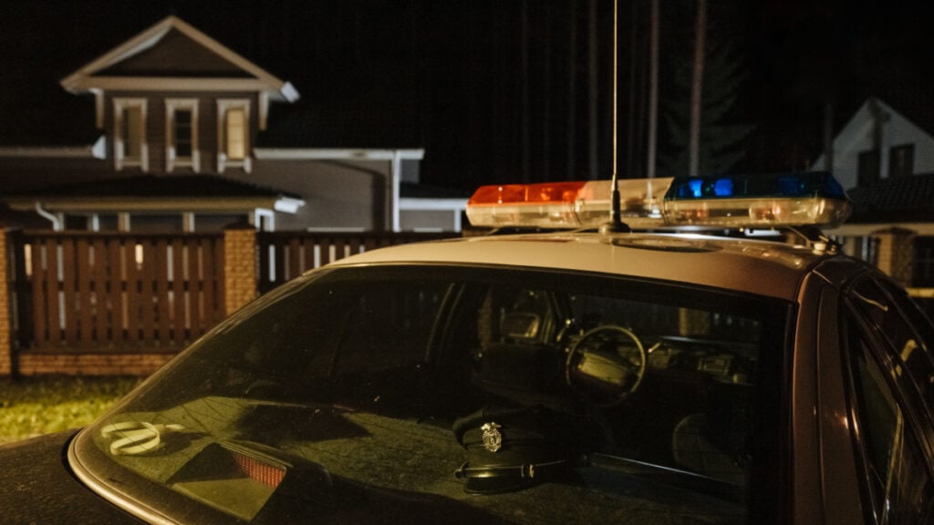 Judge Upholds $6.6 Million Verdict After LAPD Welfare Check Ends in Forced Psychiatric Hold of a Veteran Police car outside a house at night