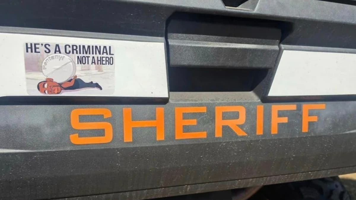 Outrage After Minnesota Sheriff’s Vehicle Found With Anti-George Floyd Sticker Claiming He Died From Overdose: ‘That’s Exceptionally Inappropriate’