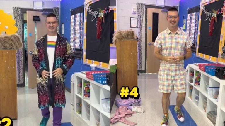 A picture of the Tennessee teacher.