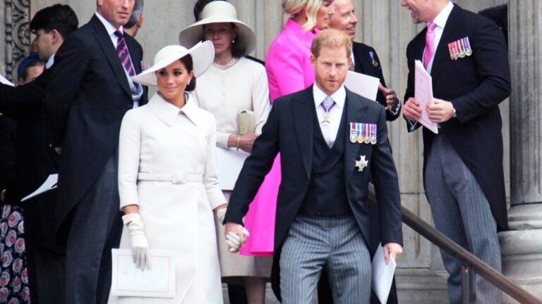 Prince Harry and Meghan Slammed for Chasing ‘Best of Both Worlds’ With Half-In, Half-Out Comeback the Queen Shot Down: ‘Never Do What They Say’ Prince Harry and Meghan Markle, the Duke and Duchess of Sussex, at a public engagement