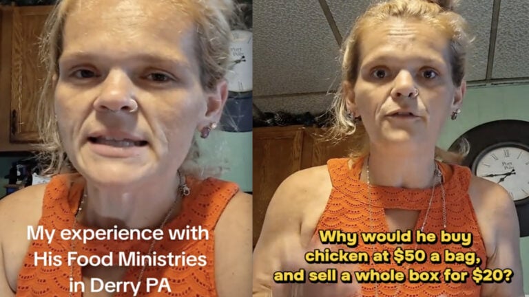 Pennsylvania Woman Says Church Food Program Promised $200 in Groceries but Box Fell Far Short: ‘I Feel Deceived’ Pennsylvania Woman Calls Out Food Distributor for Falsifying $200 Value Food Handout to Those in Need