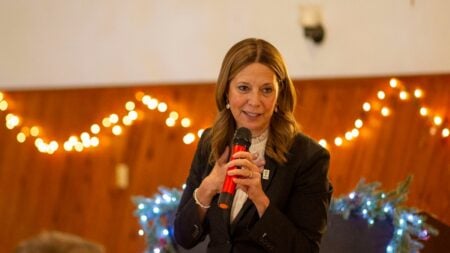 ‘You Can’t Buy Us’: Ohio Dem Amy Acton Sparks Backlash After Awkward Rally Chant Aimed at Vivek Ramaswamy A rally clip of Ohio Democrat Amy Acton leading a “You can’t buy us” chant aimed at Vivek Ramaswamy is spreading on X. Viewers are split over the delivery, the crowd’s response, and what it means for the race.