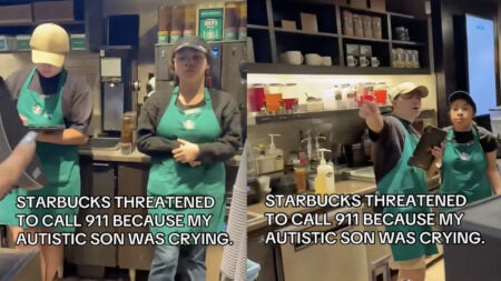 ‘Leave Your Kid Out There’: New York Woman Confronts Starbucks Workers for Refusing Service to Mom and Autistic Son New York Woman Confronts Starbucks Workers for Refusing Service to Mom and Autistic Son