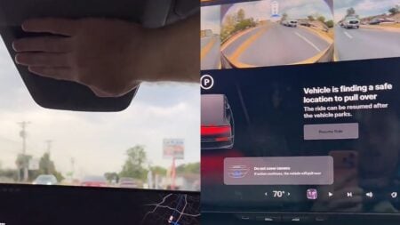 Texas Man Covers Tesla Cybercab’s Interior Camera, Vehicle Pulls Over: ‘You Can’t Have Your Own Privacy’ Texas Man Covers Tesla Cybercab’s Interior Camera, Vehicle Pulls Over