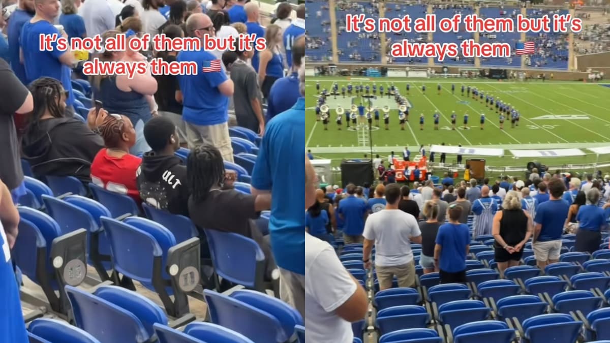 Outrage After North Carolina Family Refuses to Stand for National Anthem at Game: ‘Shameful and Disrespectful'