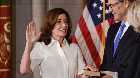Gov. Kathy Hochul Promises Peace for Jewish Communities on Rosh Hashanah, Sparks Backlash in New York: ‘She Just Wants Your Vote’ New York Gov. Kathy Hochul posted a Rosh Hashanah video promising Jewish communities they can worship in peace. Replies quickly turned from holiday greetings to questions about whether the message was politics.