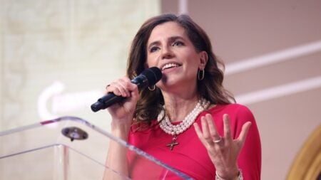 South Carolina Rep. Nancy Mace Takes Aim at Birthright Citizenship, Claims It Costs $150 Billion a Year: ‘It Must Be Eradicated’ South Carolina Rep. Nancy Mace used an “End Birthright Citizenship” graphic to argue the 14th Amendment is being exploited, citing taxpayer costs that remain unverified in the thread. Online users then turned to the Senate and the Court.