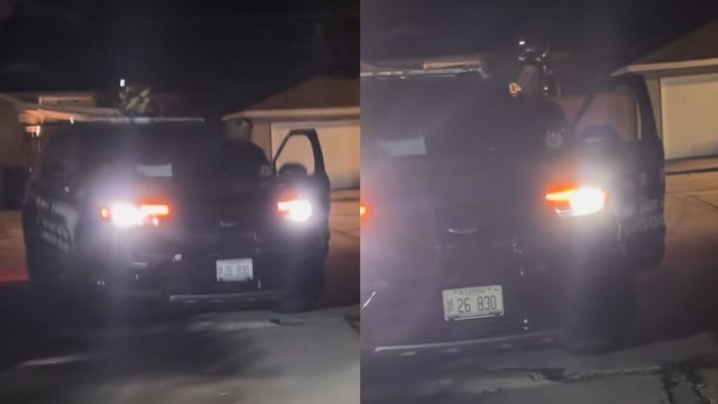 Illinois Woman Confronts Cop Over Why He Followed Her Home, He Says Because He ‘Can’: ‘Girl, That’s a Lawsuit!’ Illinois Woman Confronts Cop Over Why He Followed Her Home, He Says Because He ‘Can’