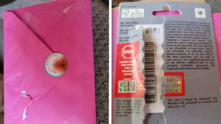 New York Woman Says USPS Delivered Her Birthday Card Ripped Open With Gift Card Exposed: ‘These Are the Times We’re Living In’ New York Woman Says USPS Delivered Her Birthday Card Ripped Open