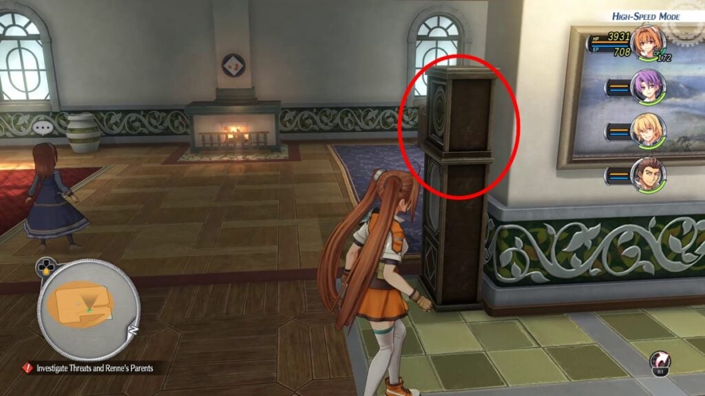Trails in the Sky 2nd Chapter Exhibit Enigma Clock Clue