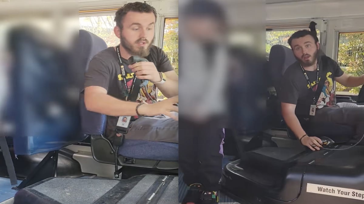 California Dad Enraged and Confronts Bus Driver Who Drops His Kid Off at the Wrong Stop: ‘Very Scary for a Parent’