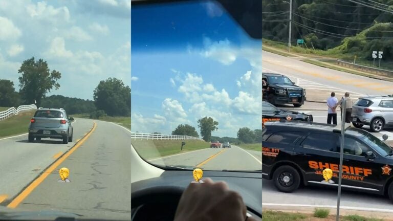 ‘DUI Should Be Life in Prison’: Georgia Driver Captures Terrifying Near-Miss on Highway A car drives in the wrong lane.