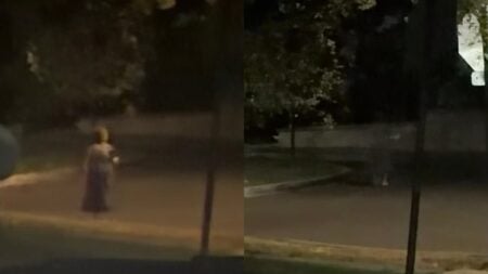 Tennessee Woman Films Lady Walking at Night Before She Appears To Suddenly Vanish: ‘I Rebuke Anything From This Video’ A picture taken by Tennessee woman.