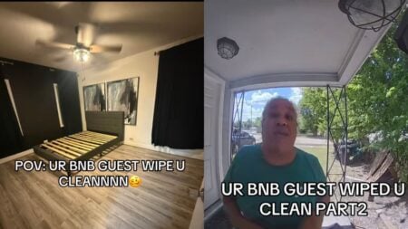 Texas Airbnb Owner Shocked After Guests Allegedly Steal Almost Everything: ‘This Is Insane’ A picture taken by Texas Airbnb owner.