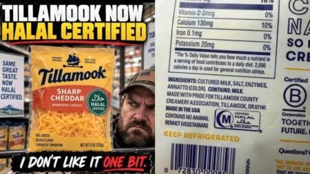 Texas Man Calls Out Tillamook After the Company Makes Its Cheese Halal: ‘Never Purchasing Tillamook Again’ Texas man Tillamook cheese.