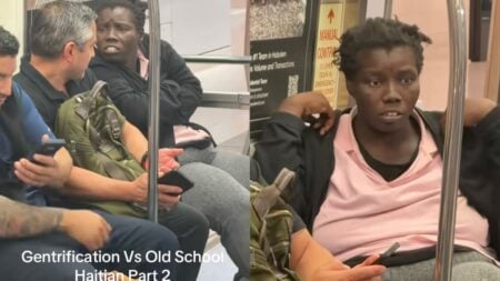 A picture of New York woman.