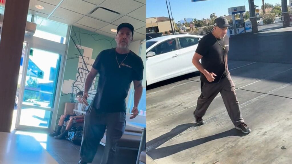 ‘Bro, There Are Cameras Everywhere’: Nevada Man Threatens To Fight Stranger at Las Vegas McDonald’s A picture of Nevada man.