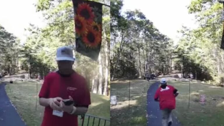 Pro-Susan Collins Canvasser Caught on Camera Allegedly Stealing Package From Maine Home: ‘That Adds Up’ A picture of Maine Senator's canvasser.